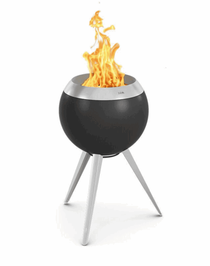 Moon 45 – Brasero design avec pied haut
