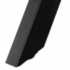 Table Extensible Naturel & Noir – Plateau Bois & Pieds Métal
