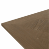 Table Extensible Naturel & Noir – Plateau Bois & Pieds Métal