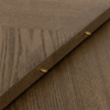 Table Extensible Naturel & Noir – Plateau Bois & Pieds Métal