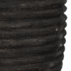 Vase Haut en Fibre de Ciment – Gris Structuré