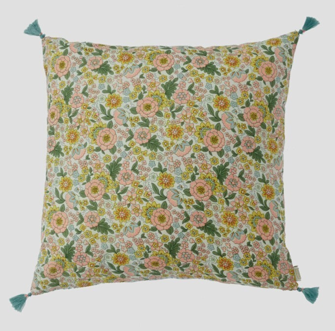 Coussin Amaia - Rose & Corail