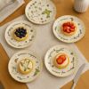 Set de 4 assiettes à dessert