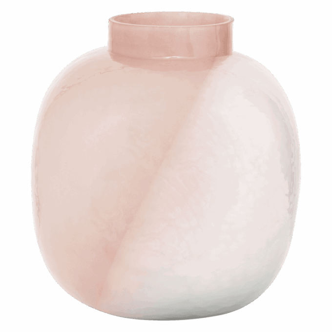 Vase Riva aube rose