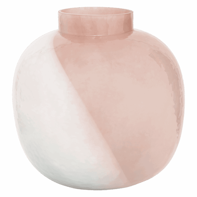 Vase Riva aube rose