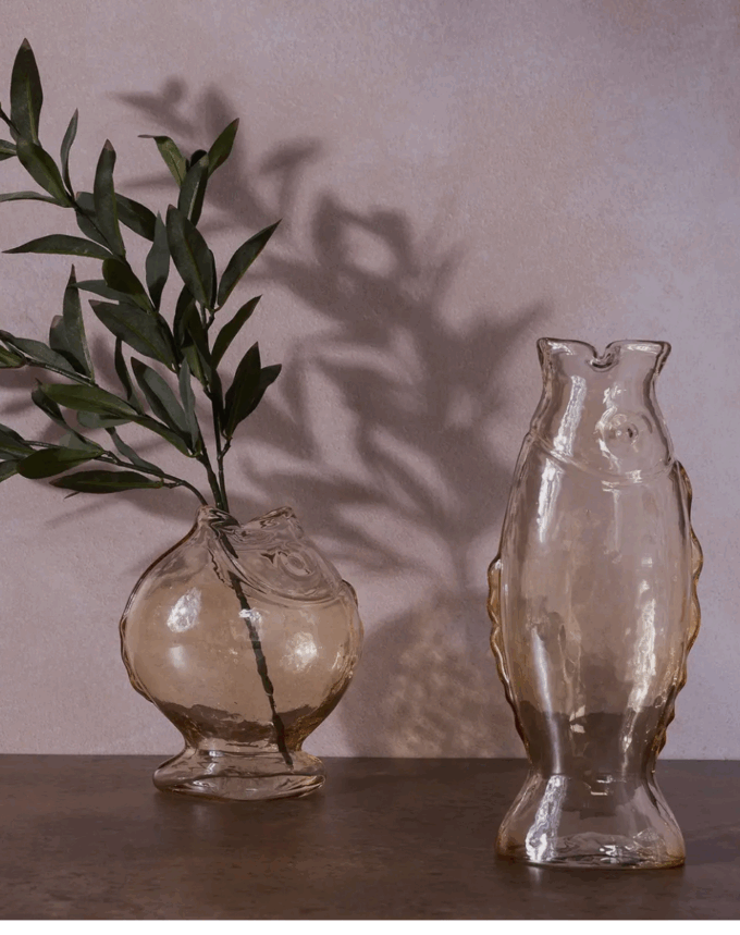 Vase Poisson en Verre