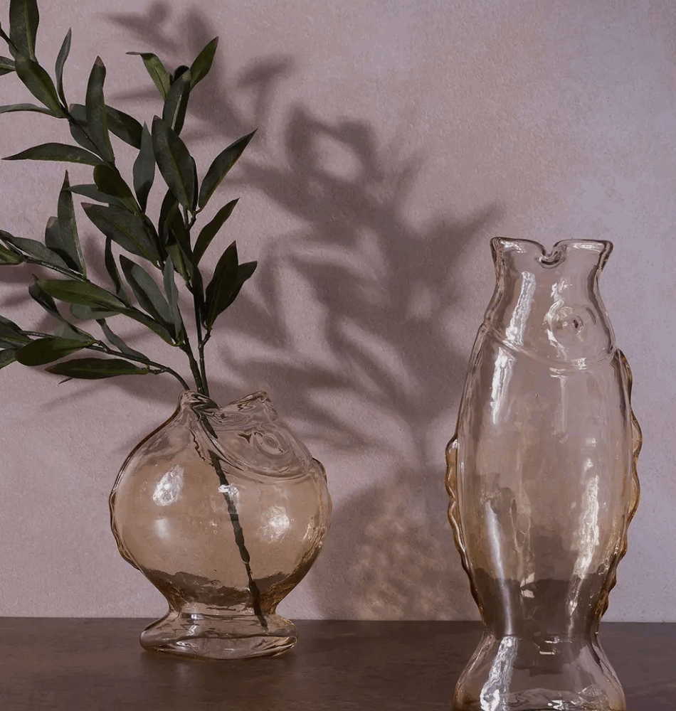 Vase Poisson en Verre