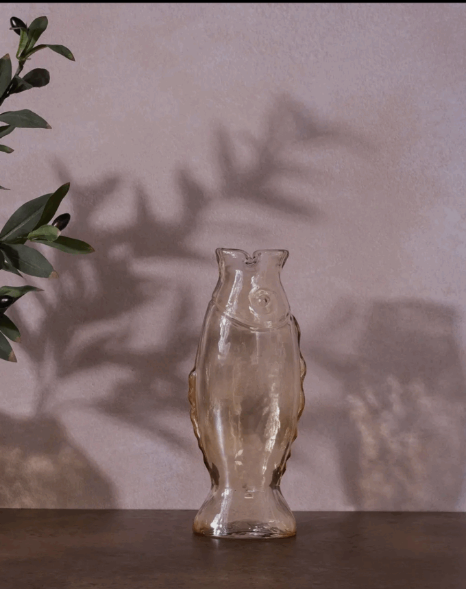 Vase Poisson en Verre