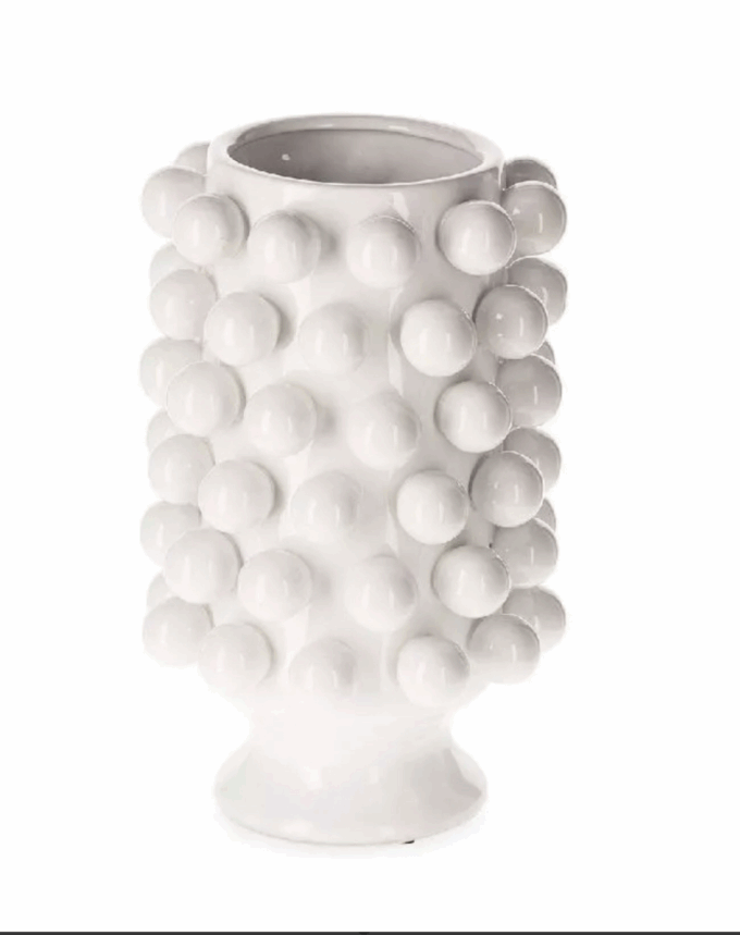 Vase Grappe  – Brun 25 Cm