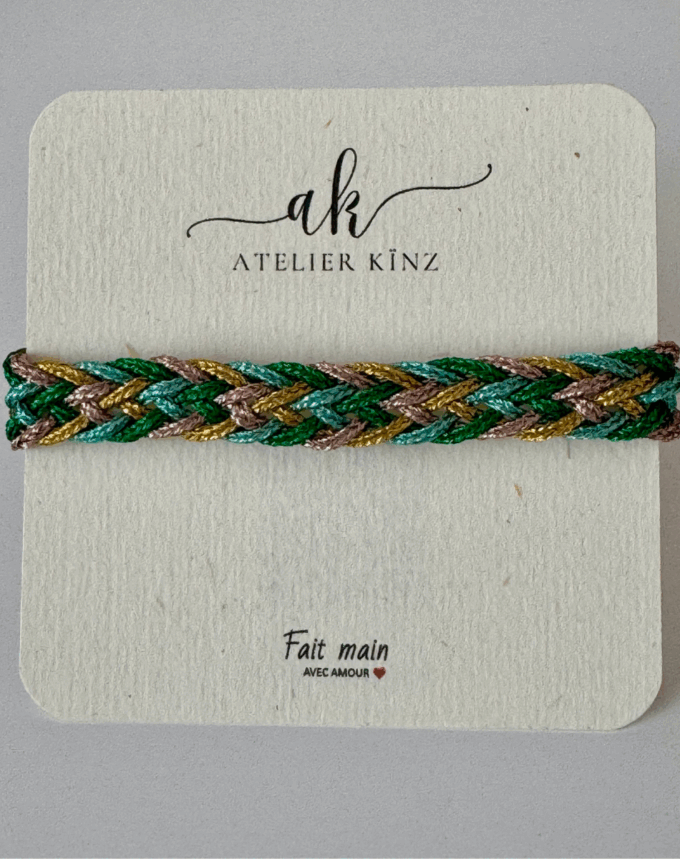 Bracelet Sara– Fil de Soie & Doré