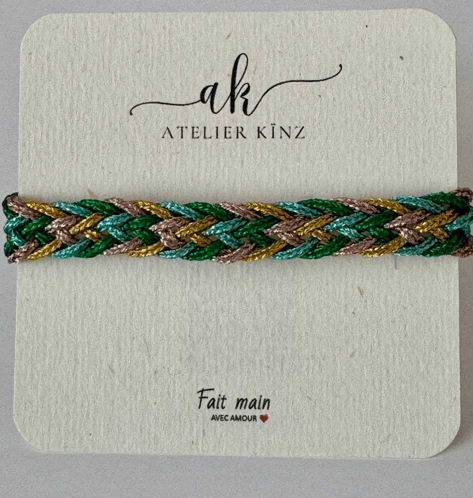 Bracelet Sara– Fil de Soie & Doré