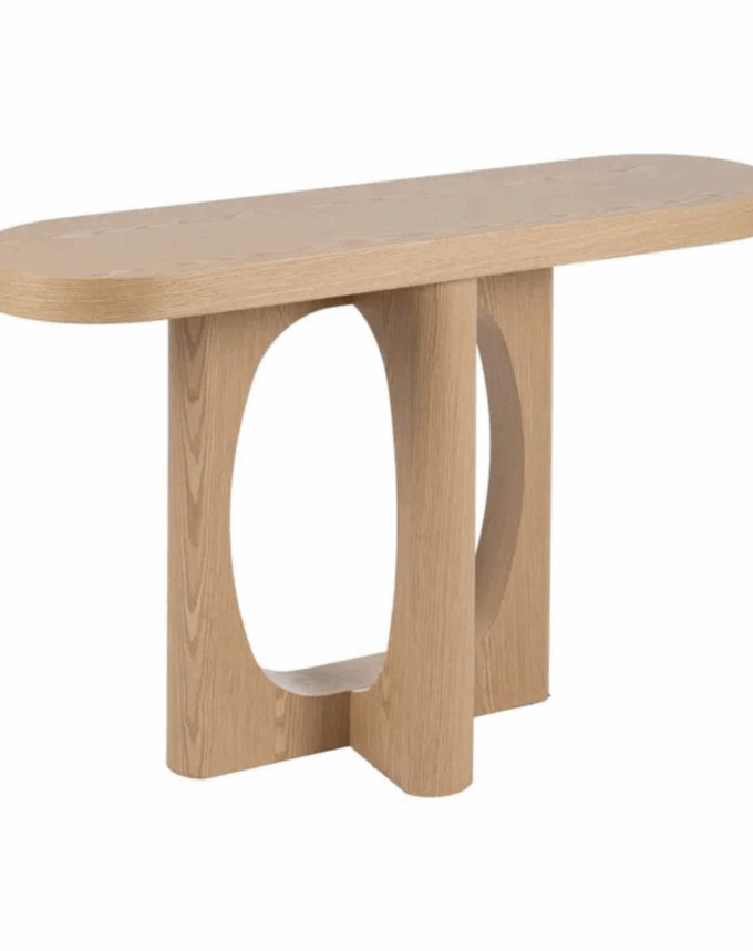 Console en Bois Naturel -Desigh d'archi-