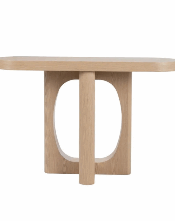 Console en Bois Naturel -Desigh d'archi-