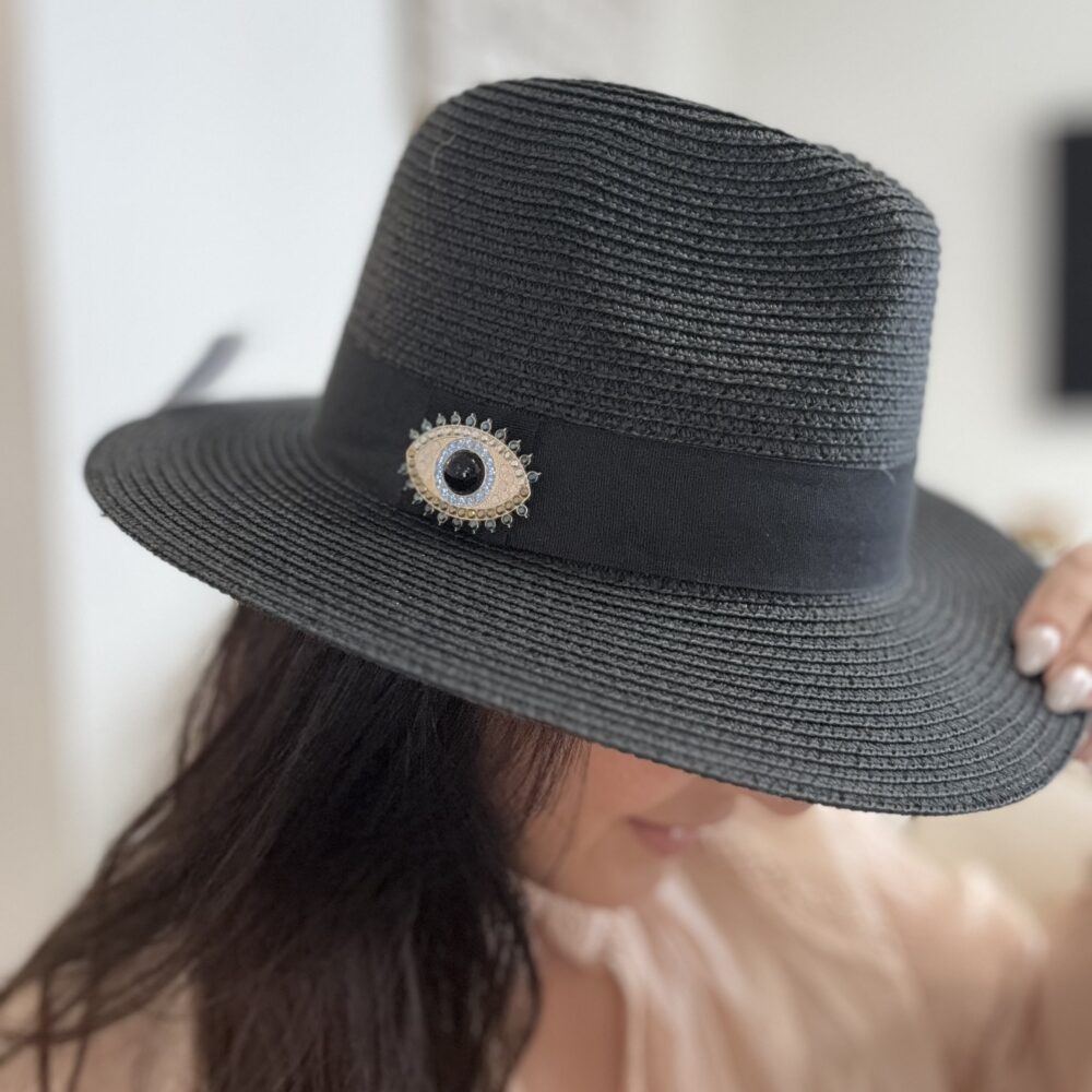 Chapeau Portofino – Élégance noire