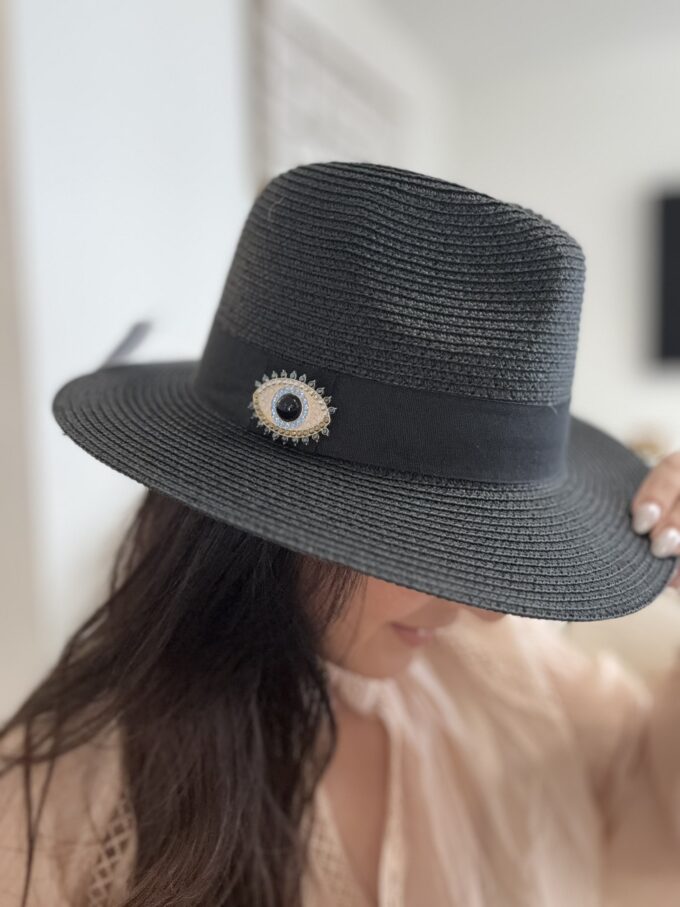 Chapeau Portofino – Élégance noire