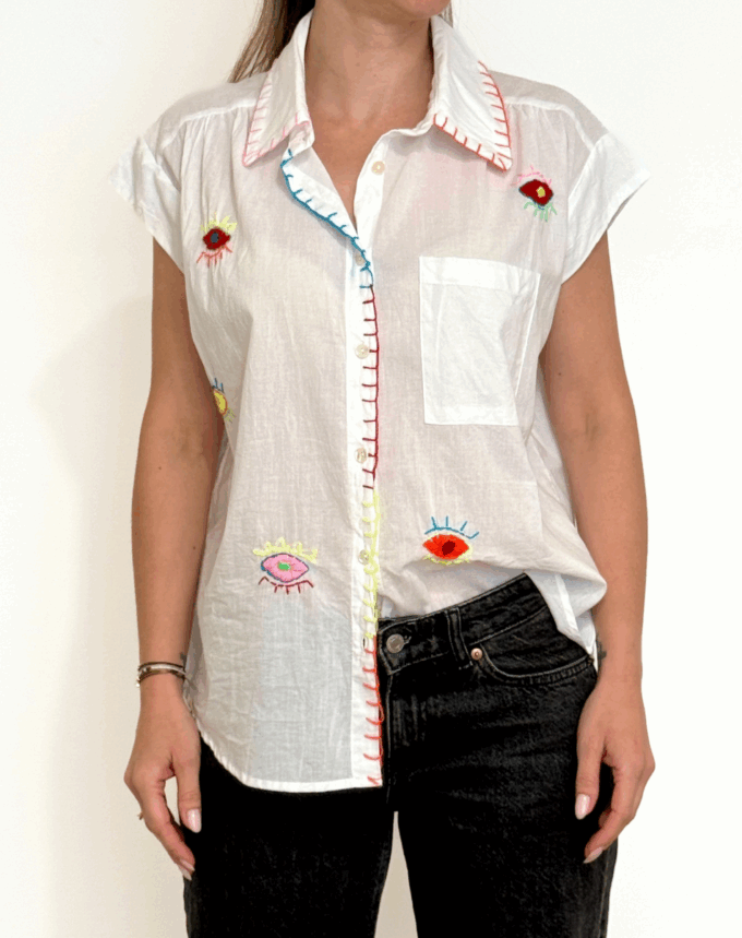Chemise Ayne – Blanche