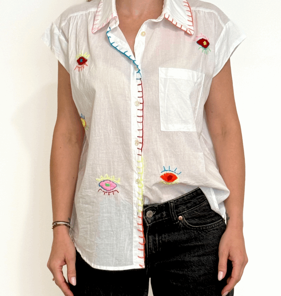 Chemise Ayne – Blanche
