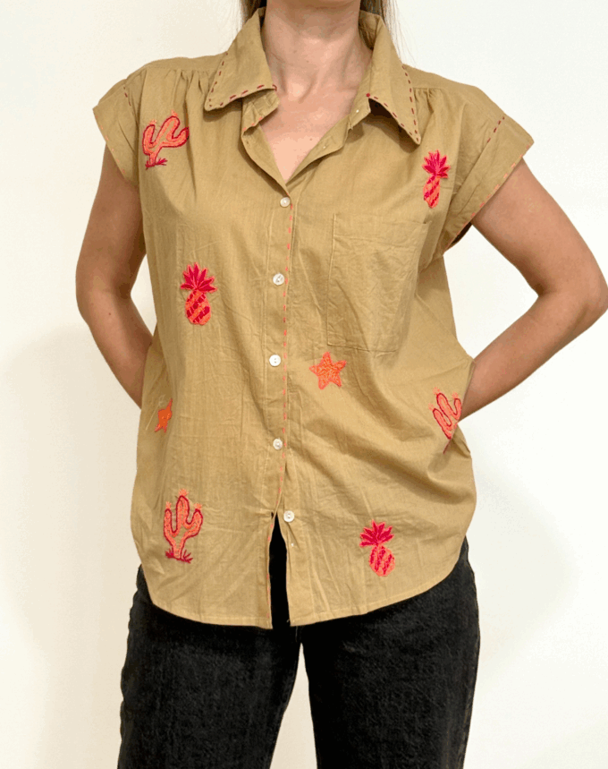 Chemise Cancun- Caramel