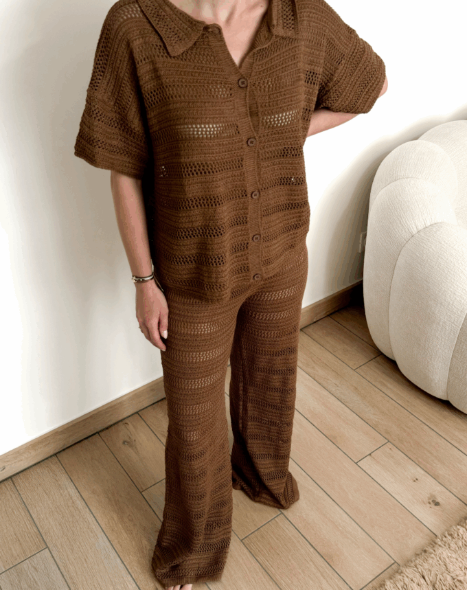 Ensemble Tanger – Maille ajourée