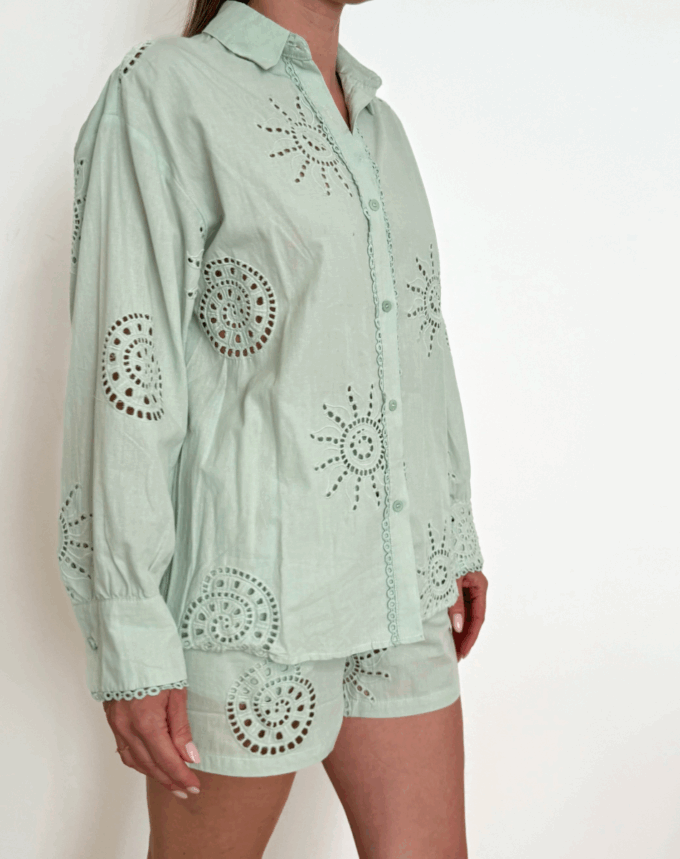 Ensemble Cartagene 100% brodé