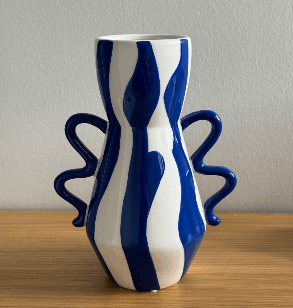 Vase Luis – Bold & Blue