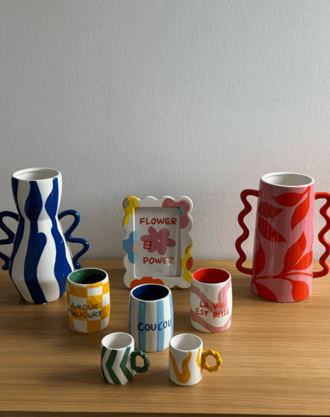 Vase Luis – Bold & Blue