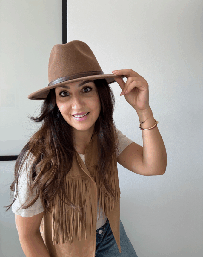 Chapeau Laine Camel
