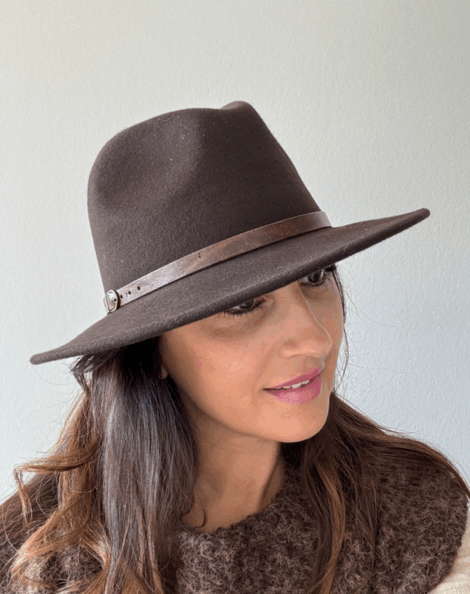 Chapeau Laine Camel