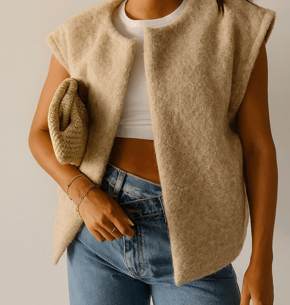 Gilet Doudou Manhattan Beige