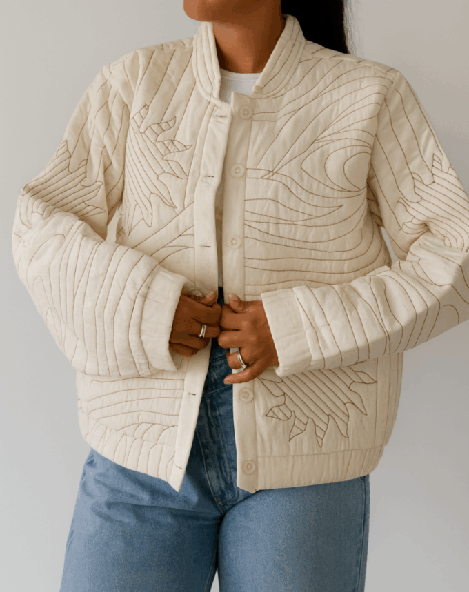 Veste Matlassée Harlem NOIR