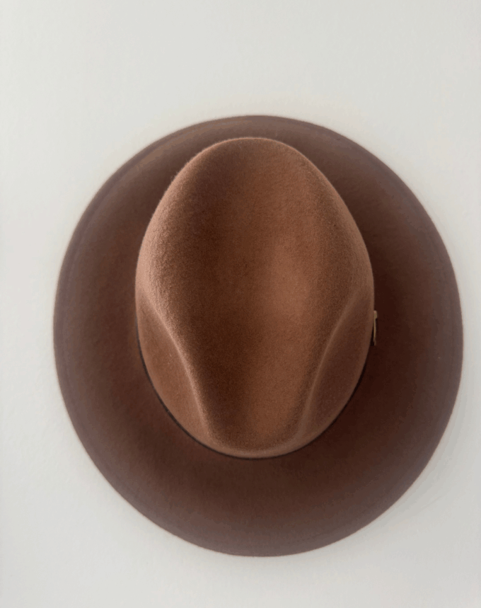Chapeau Laine Camel