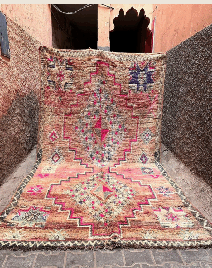 Tapis Boujad Vintage - 354 185