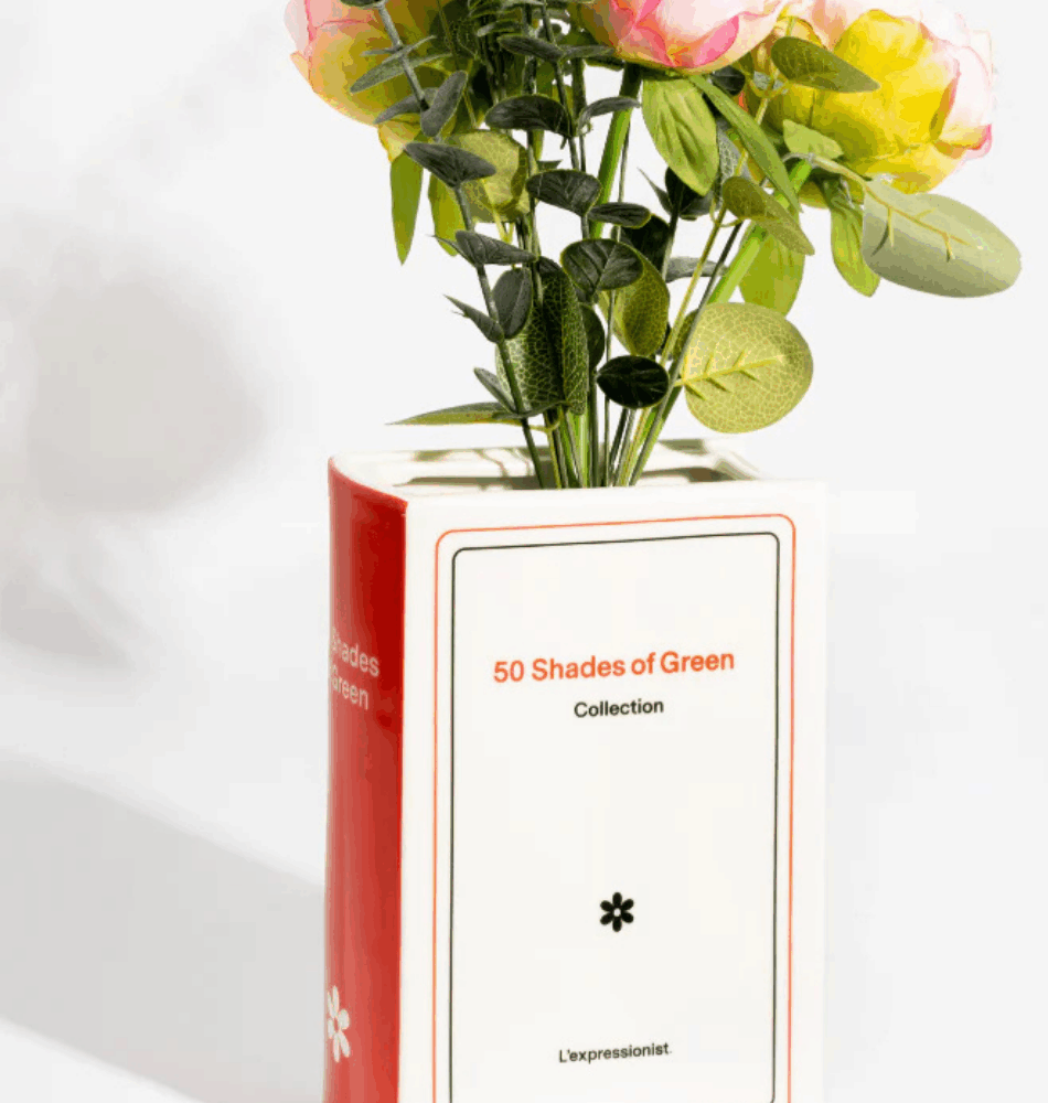  Vase livre “50 Shades of Green”   – Humour & Design