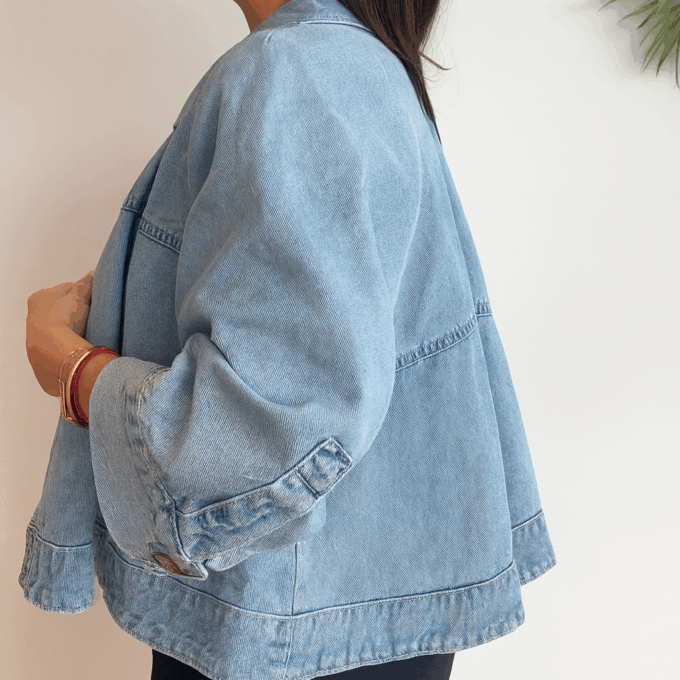 Veste jean liberté