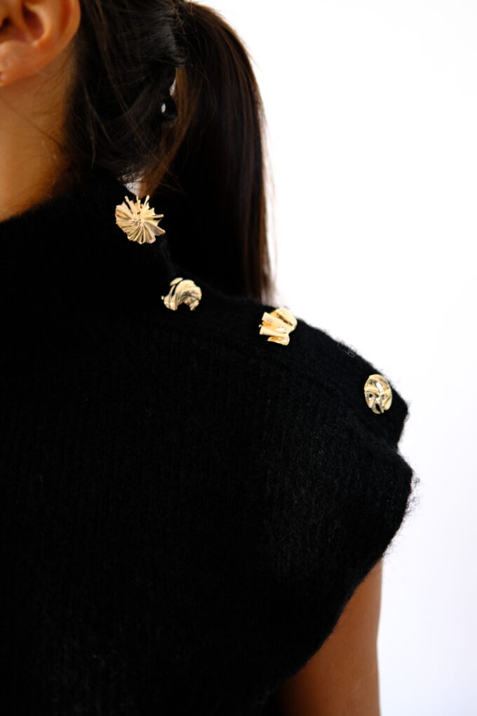 Pull Sans Manche Dumbo Noir