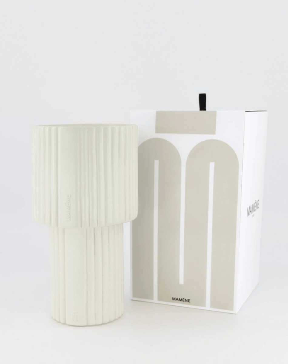 BOUGIE LAMPE BLANC GREIGE - ANDY – Image 5