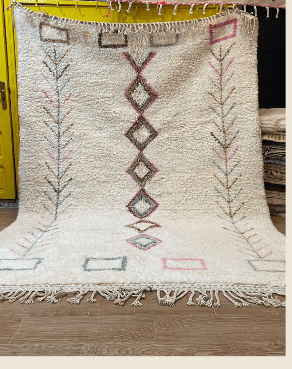 Tapis berbère Beni Ouarain – 300cm X 200 cm– L’icône du style berbère – Image 3