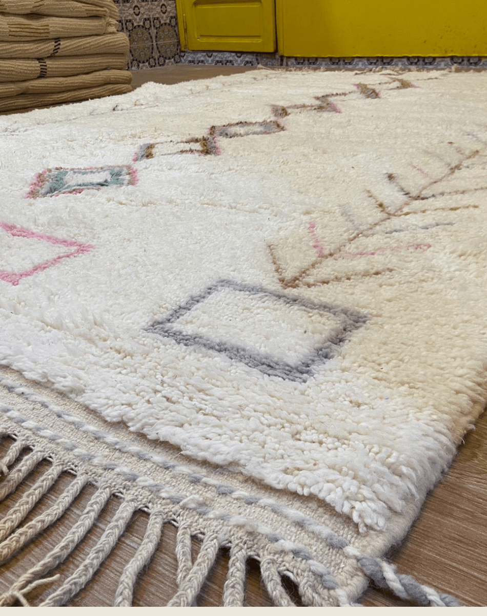 Tapis berbère Beni Ouarain – 300cm X 200 cm– L’icône du style berbère – Image 2