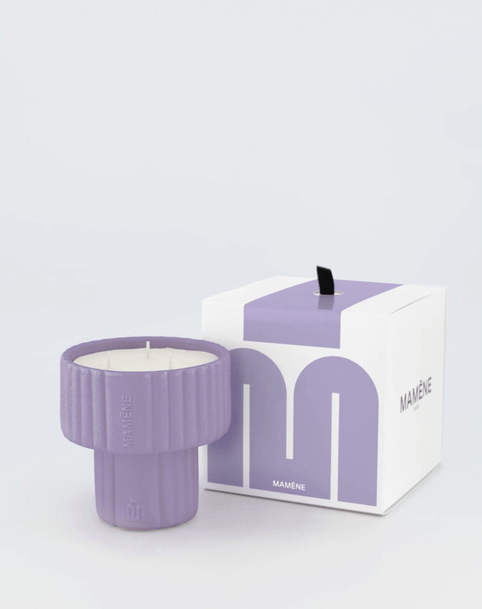 BOUGIE PODIUM MEDIUM LILAS - NELSON