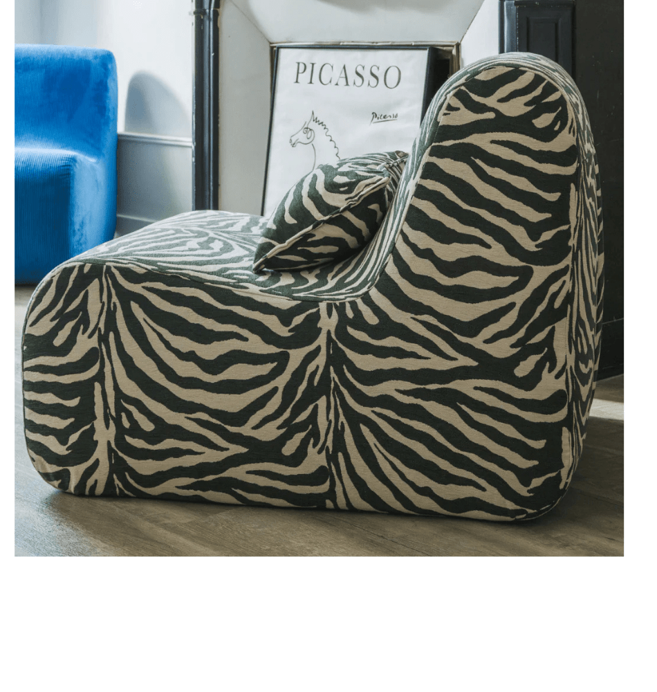 La Chauffeuse Pop bleu