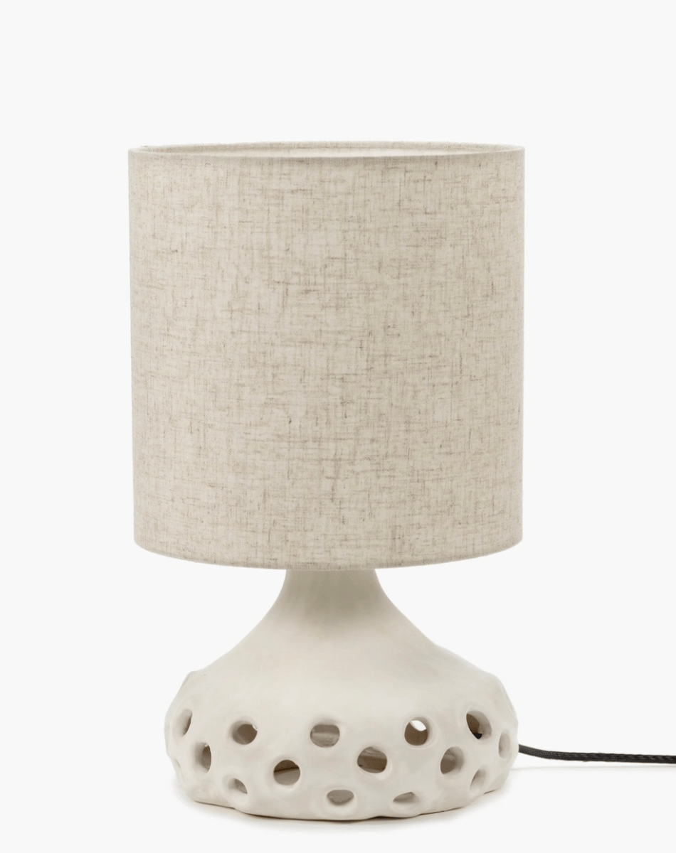 Lampe de table beige OYA