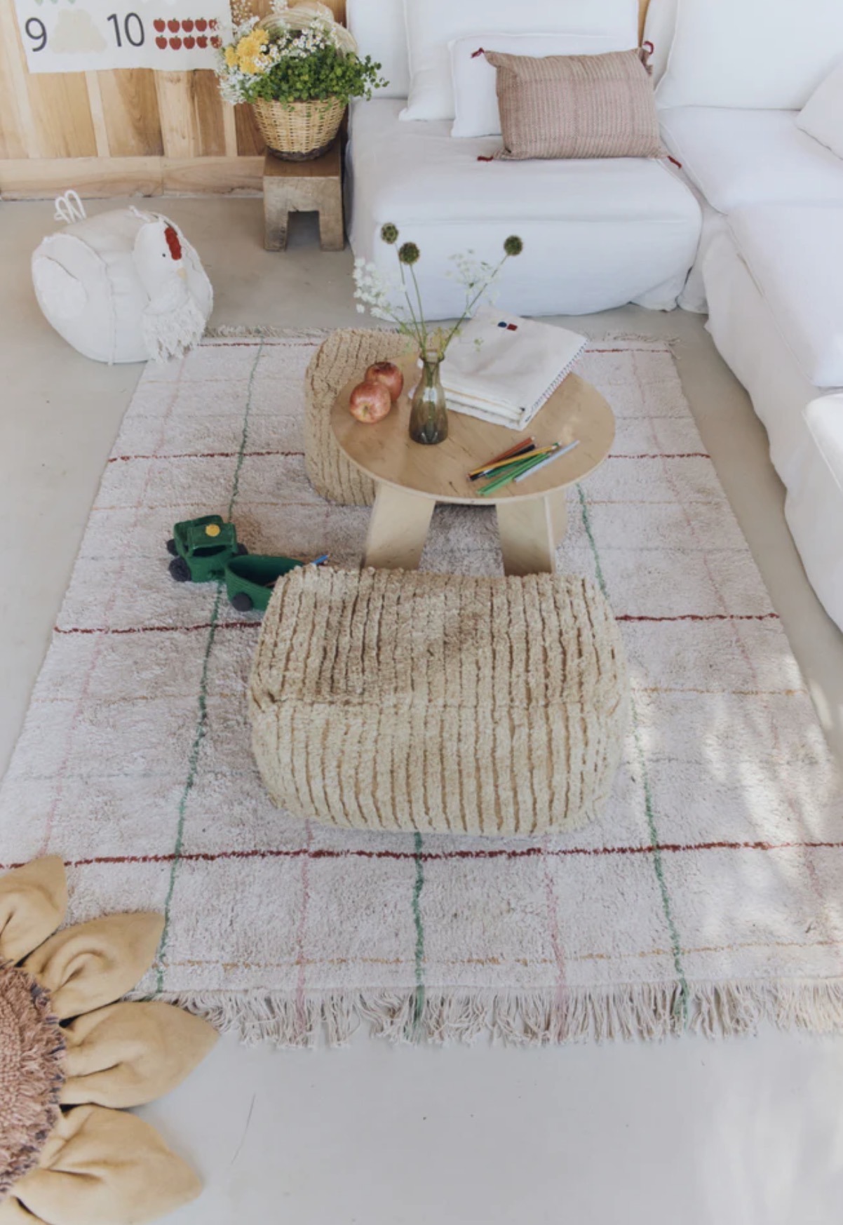 TAPIS ENFANT COLOR LINES - COTON LAVABLE 140x200 – Image 3