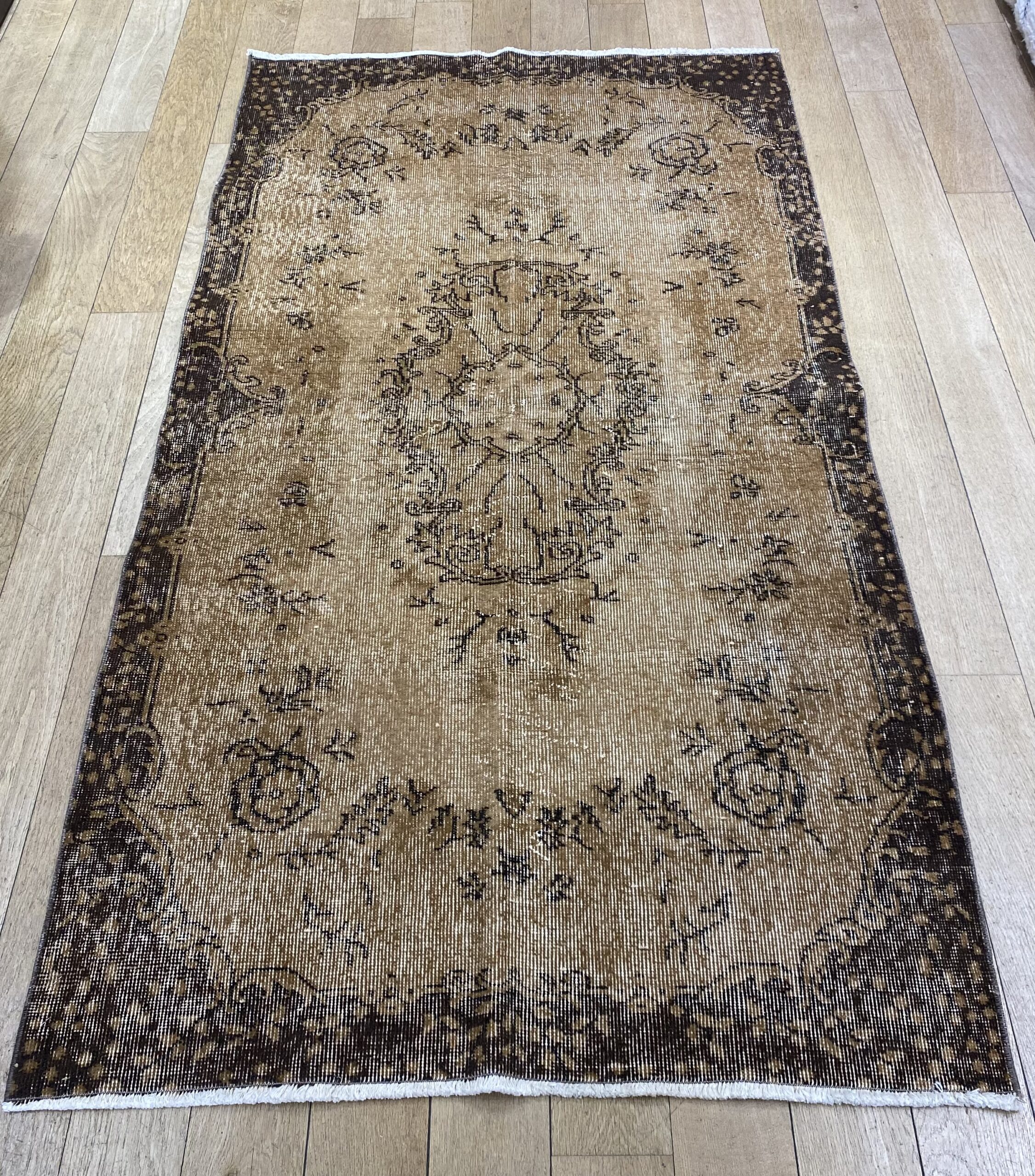Tapis vintage marocain OCRE 208x113 cm