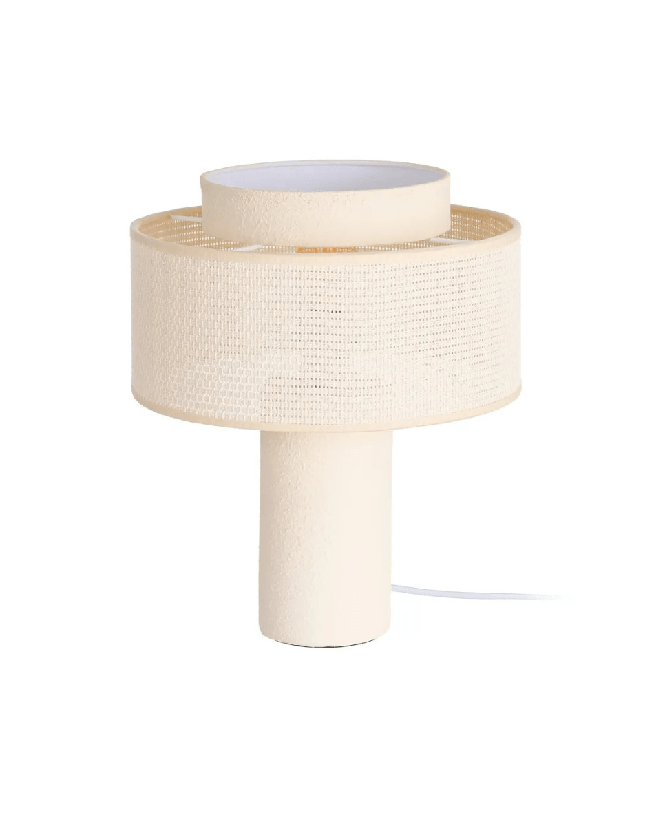 LAMPE CRÈME CÉRAMIQUE