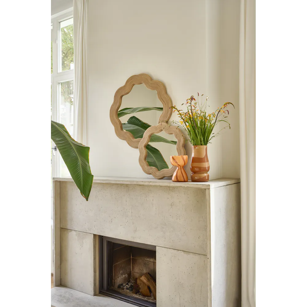 Miroir en rotin – Image 2