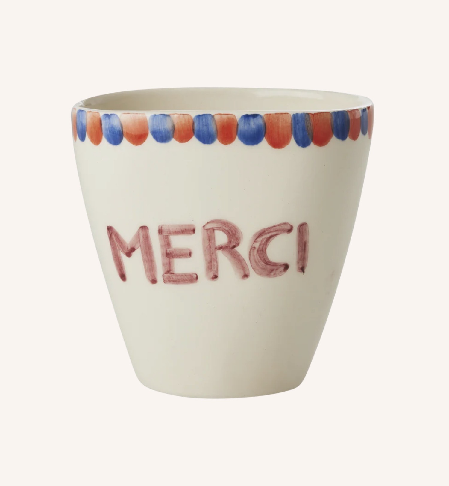 Gobelet Merci en céramique
