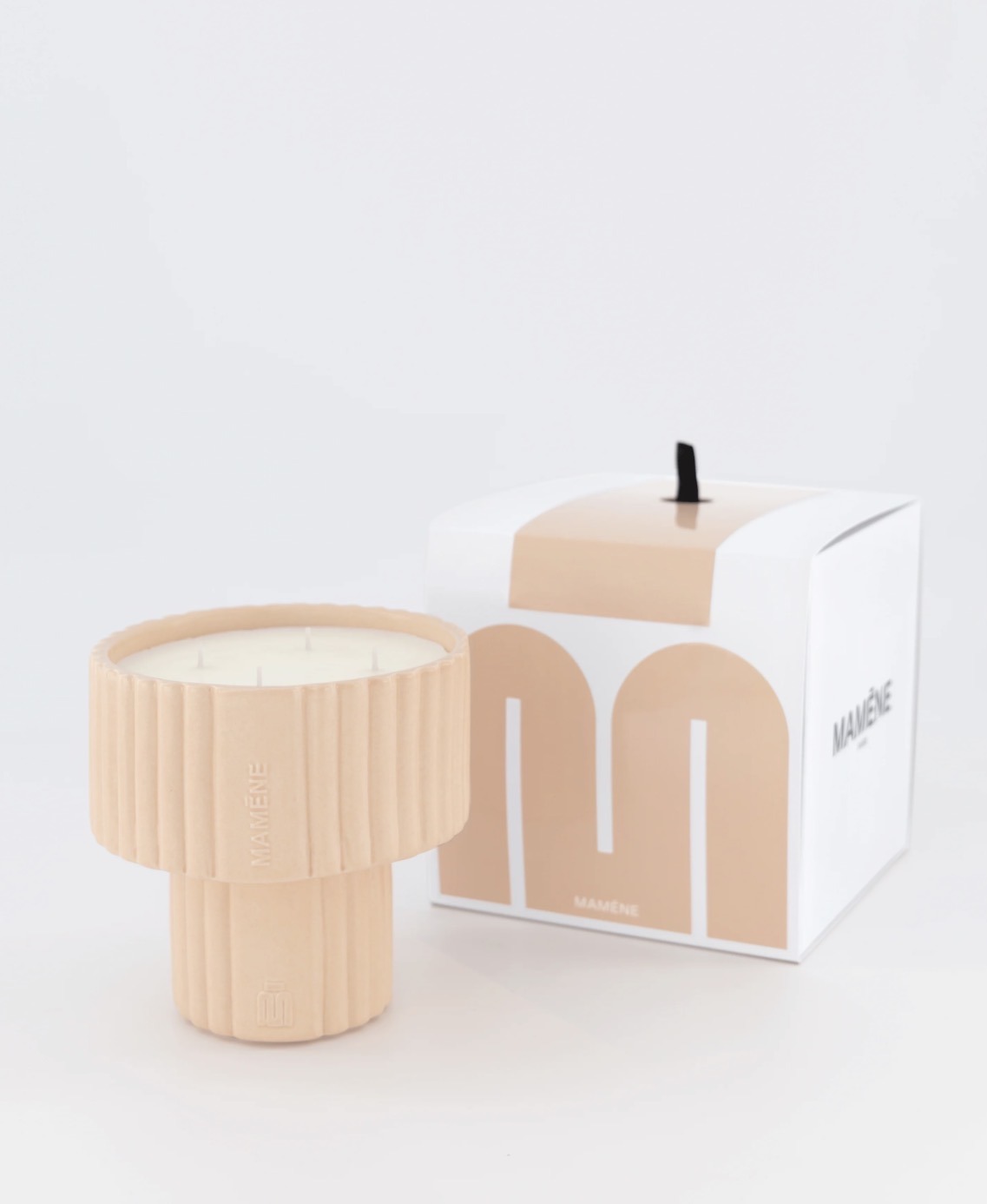 BOUGIE PODIUM LARGE NUDE - ANDY